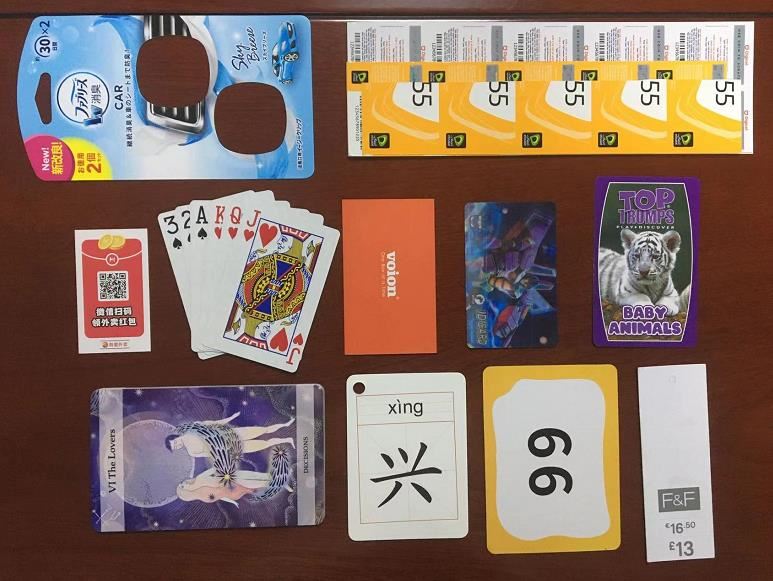 paper card count and feeder